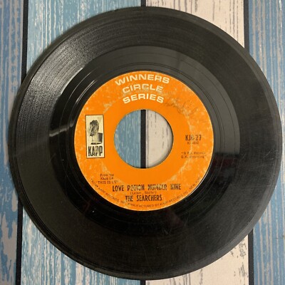 THE SEARCHERS - LOVE POTION NUMBER NINE / HI-HEELS SNEAKERS 45 RECORD Vinyl
