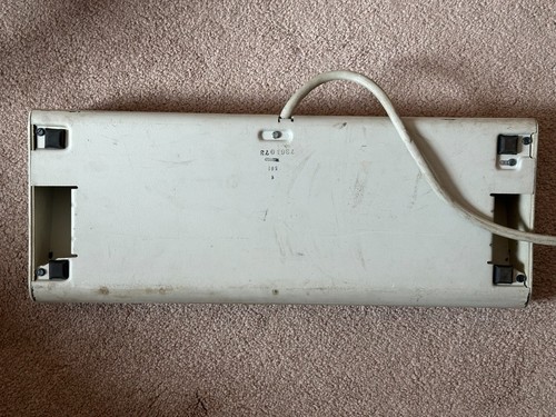 Vintage IBM 5251 Beamspring Terminal Keyboard, 83 key, p/n 7361073 - Afbeelding 5 van 9