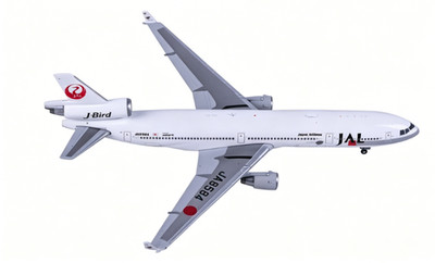 1:400 JC Wings Japan Airlines MD-11 JA8584 J Bird Livery Diecast Plane Model