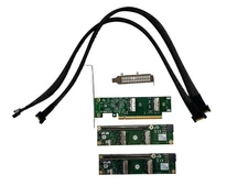  PCIe5.0 x16 to MCIO 8i SFF-TA-1016 X16 to X8 X8 Bifurcation Adapter Riser Card