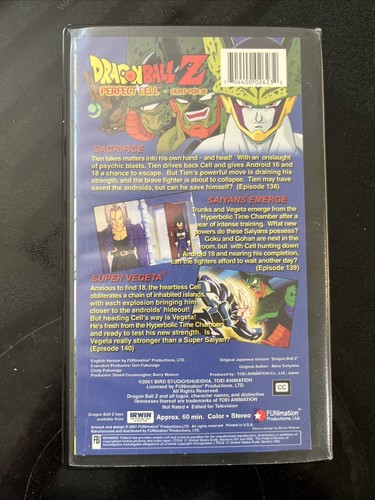 Dragon Ball Z - Perfect Cell Saga (VHS, 4-Tape Lot) COMPLETE. Funimation - Picture 3 of 9
