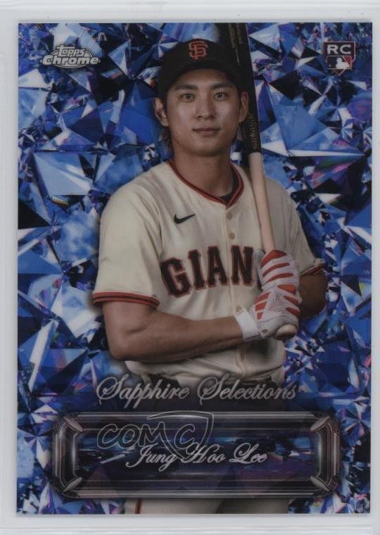 2024 Topps Chrome Update Sapphire Edition Selections Jung-Hoo Lee Rookie RC 01wt