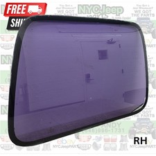 Passenger Jeep Wrangler Tj 97-02 Oem Hard Top Side Window Glass Clear With Tint