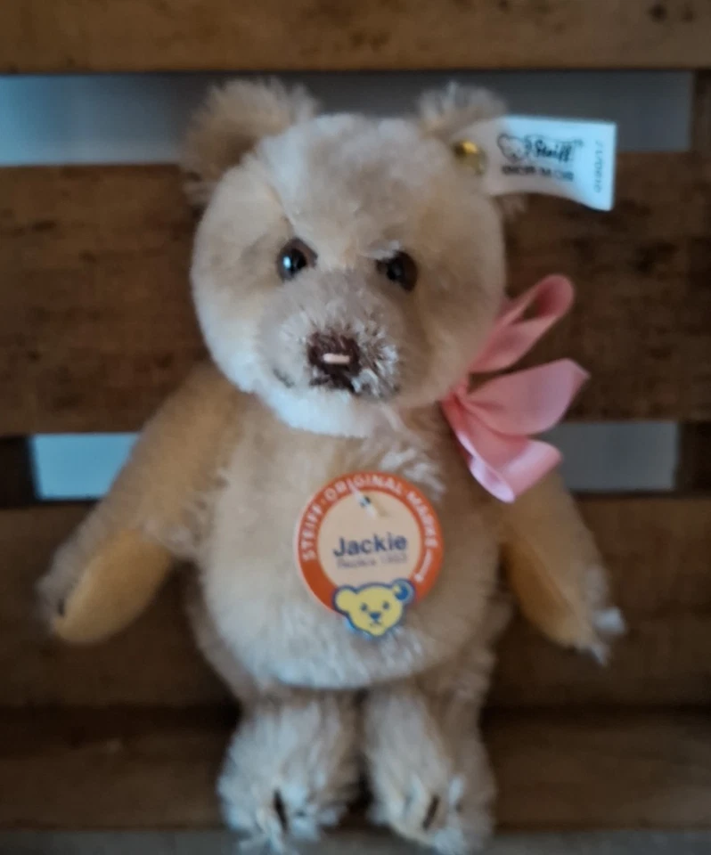 Steiff Replica 1953 Jackie  ca. 16 cm - Bild 2 von 2