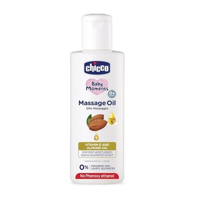 Chicco Baby Moments Massage Oil for Baby s Skin, Hair & Scalp 200ml FREE SHIP