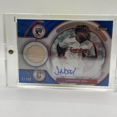 2025 Topps Finest Jhonkensy Noel /99 Rookie Autograph Relic RAJR-JN MINT O's
