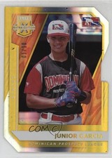 2021 Panini Elite Extra Edition Status Gold Die-Cut /10 Junior Garcia #182 1f92