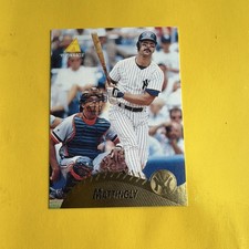 Pinnacle 1995 Don Mattingly #21 New York Yankees Baseball Card