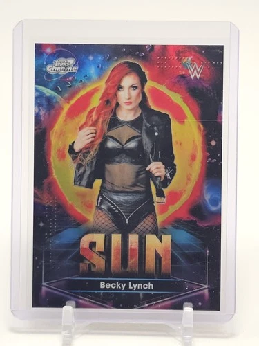BECKY LYNCH 2026 TOPPS COSMIC CHROME WWE PLANETARY PURSUIT SUN #PPS-7 RAW Q4856