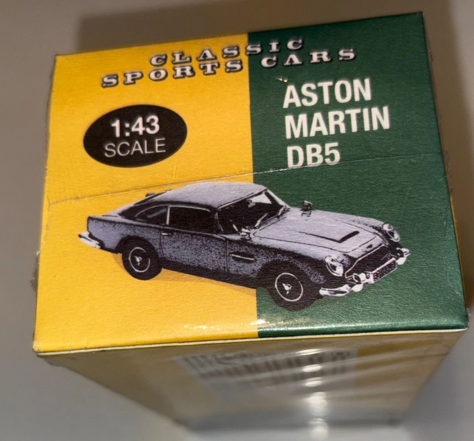 Coches deportivos clásicos británicos/Aston Martin DB5/escala 1:43/ediciones Atlas/nuevos Foto 4 de 4