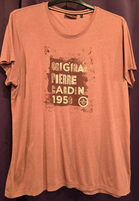 Pierre Cardin Rose T-Shirt - Size XL image 2