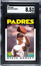 1986 Topps #660 Steve Garvey SGC 8.5 San Diego Padres *NEW SLAB*