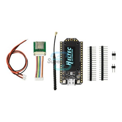 Heltec V4 ESP32 LoRa 32 WiFi 28dBm Dev Board Solar/GNSS Antenna GPS Module