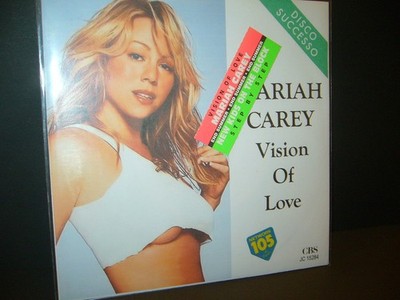 MARIAH CAREY Vision Of Love Rare Vinyl 7'' Pro DJsleeve
