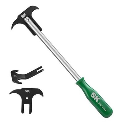 Seal Puller with 2 Extra Blades, Includes Straight & Offset Hook, Heat