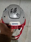 Rob Gronkowski Patriots Fullsize Speed Flex Autographed Helmet Radttke.