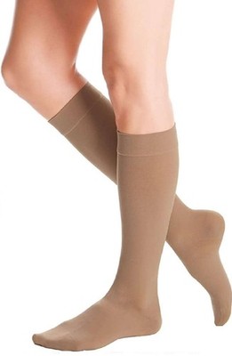 Medi Duomed Advantage Soft Opaque Knee Highs Closed Toe 30-40mmHg (Black) XX-Lar