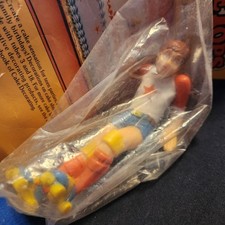 Wilton Super Skater Boy Caketopper 1980 4 3/4" #2113-4247 nuevo stock antiguo