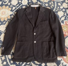 Corneliani ID Wool Cotton Cashmere Casual Blazer Jacket Sport Coat Size 48 US 38