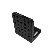 New Focus 9101 90° Angle Plate M6 Thru Slots M4 And M6 Threads 3.25"H x 2.75"W