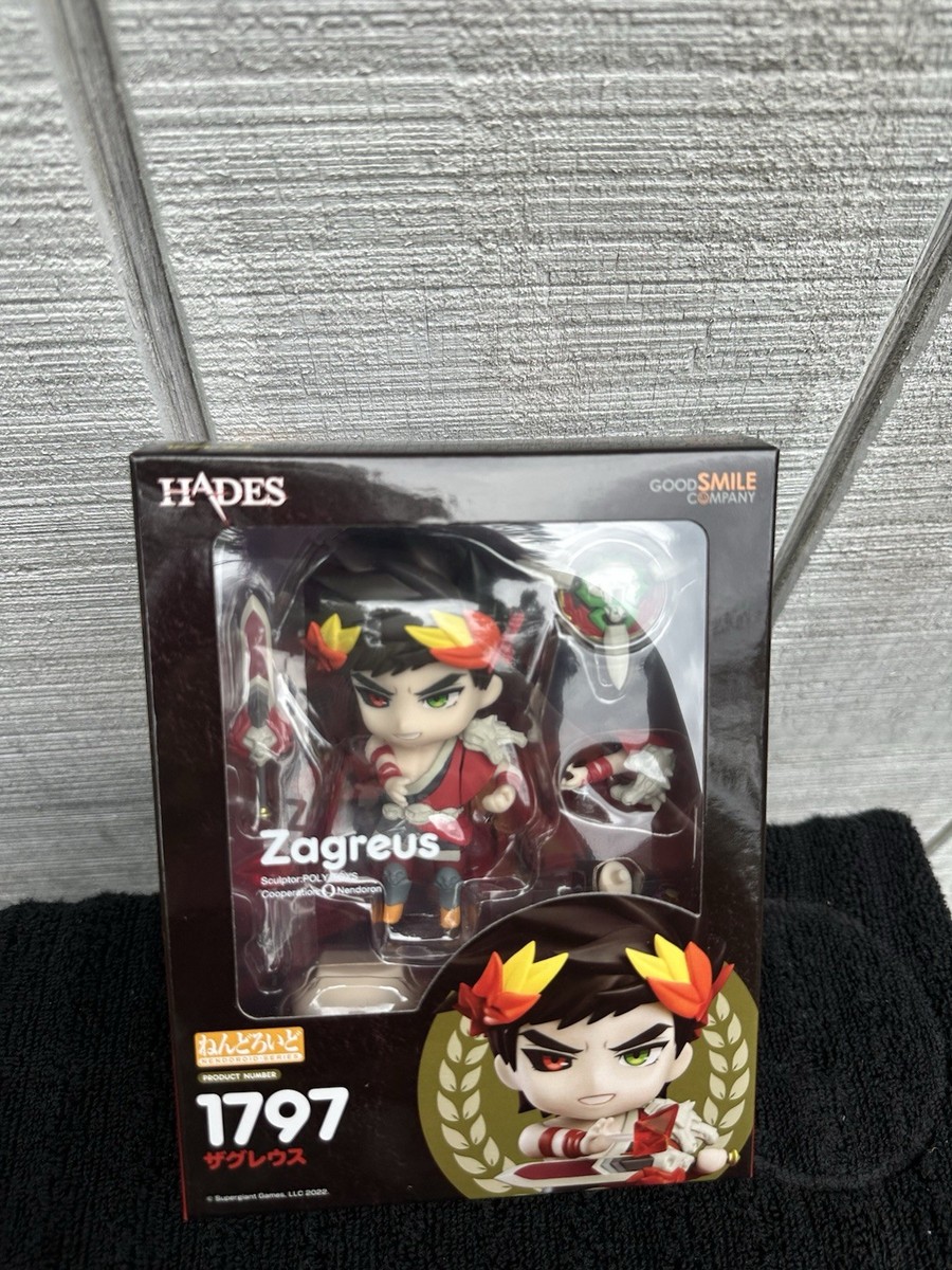 【新品未開封】HADES ザグレウス ねんどろいど 1797 Authentic Good Smile Company Zagreus Nendoroid Hades Action Figure