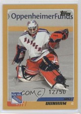 2003-04 Topps Gold 12/50 Mike Dunham #253 0f2