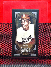 2025 ALLEN & GINTER ST. LOUIS BROWNS SATCHEL PAIGE MINI BLACK BORDER #134