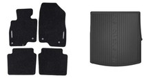 Frogum Fußmattensatz Autoteppich + Kofferraumwanne für Mazda 6 Kombi GJ GH