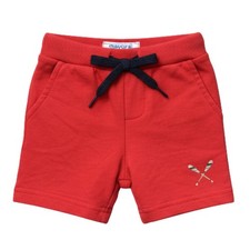 Boys Shorts Mayoral Short Tie Joggers Red 68