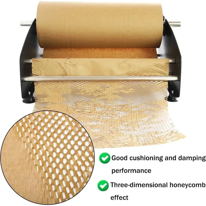 Honeycomb Paper 15" x 820 Ft Packing Paper  Cushioning Wrap Packaging shipping - Image 4 of 4