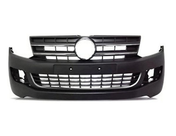 StoßStange Vorne FÜR Volkswagen Amarok 2011-2016 Schwarz MIT Verchromen-image