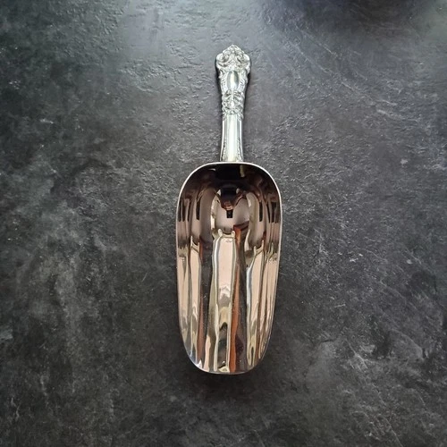 French Renaissance by Reed & Barton Sterling Handle Ice Scoop Original 8" #314