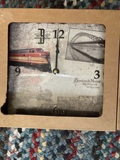 Boston & Maine Railroad Battery Wall Clock      NEW