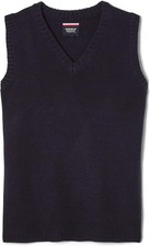 French Toast Vest Navy Blue Size 5
