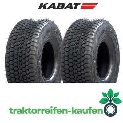 2x 18x8.50-8 Kabat Reifen 6PR TL Rasentraktor Aufsitzmäher Rasenmäher Set