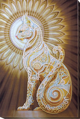 Bead Embroidery Kit ''Bast'' Stitching Handmade Beadwork