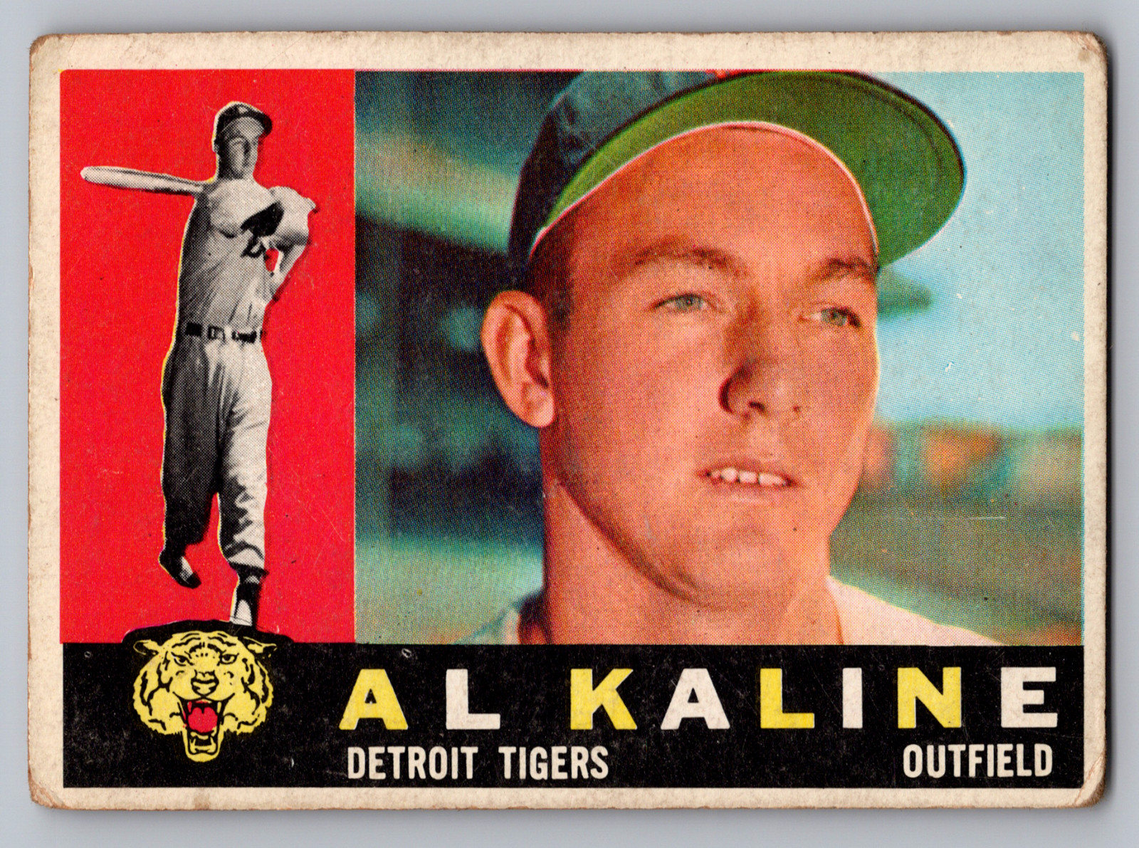 1960 TOPPS #50 AL KALINE TIGERS