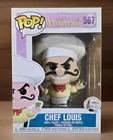 VAULTED Funko POP! Disney #567 CHEF LOUIS, 30th Ann. 2018 In Protector, New