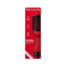 Revlon One-Step Volumizer Hair Dryer Ceramic Brush, Radiant Ruby (Limited Editio