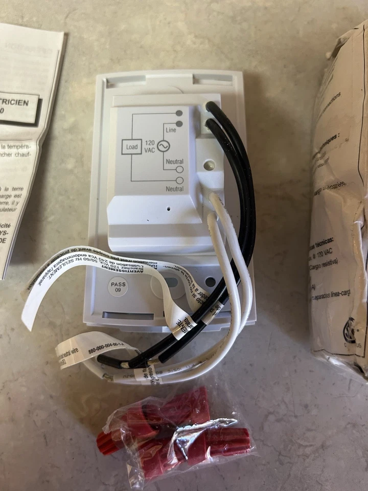 NuHeat Dial Type Floor Heating Thermostat NG6110 New In Box - Image 3 of 4