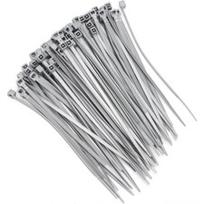 Self-Locking Nylon Cable Ties Heavy Duty 12 Inch 100-Pack 50lbs Tensile Strength