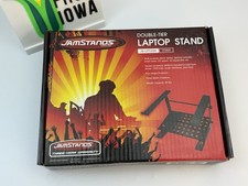 New Ultimate Support JamStands JS-LPT200 Two-Tier Multi-Purpose Laptop DJ Stand