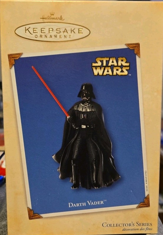 Star Wars Darth Vader Collector's Series Hallmark Keepsake Ornament, NIB 