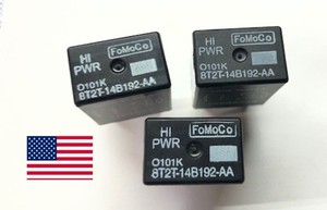 USA SELLER FORD RELAY SET 8T2T-14B192-AA 0101K TESTED OEM 1 YEAR WARRANTY F2