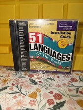 Transparent Language: 51 Languages of the World CD-ROM Windows Mac 2-Disc Set