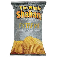 The Whole Shabang Extreme Potato Chips 72ct case 1.5oz bag