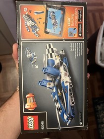 **RETIRED** SEALED AND NEW Lego Technic #42045 - Hydroplane Racer *DAMAGED BOX