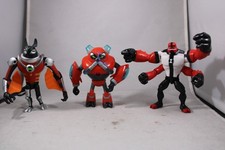 Lote de cuatro brazos JETRAY Alien Omni-Kix Armor Ben 10 5" Playmates Overflow