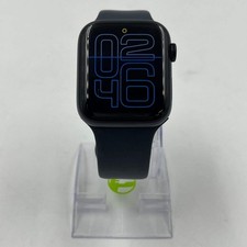 GPS Only Apple Watch SE 3 44MM Midnight Aluminum Black Sport Band MEHQ4LW/A