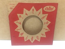 CAPITOL 7" VINYL RECORD SLEEVE VERY GOOD CONDITION